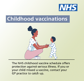 Changes to NHS Childhood Vaccination Schedule